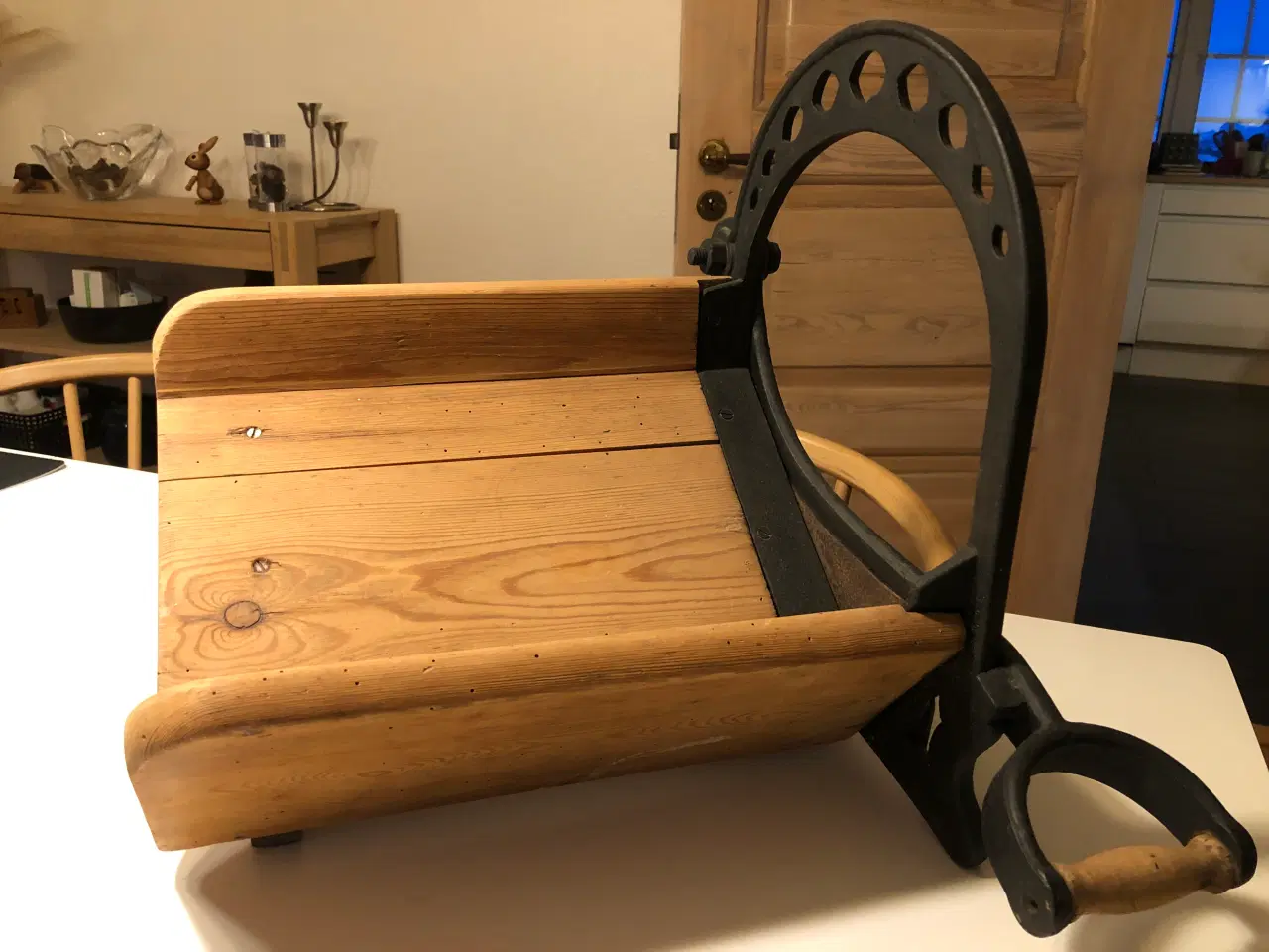 Billede 3 - Flot retro brødskærer i stor størrelse