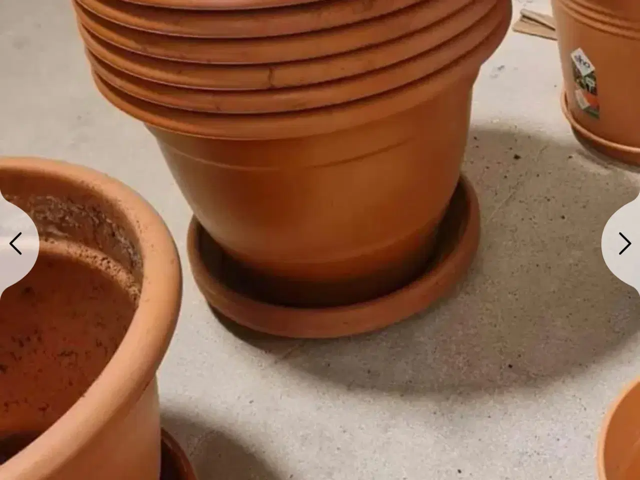 Billede 3 - 8 stk havepotter