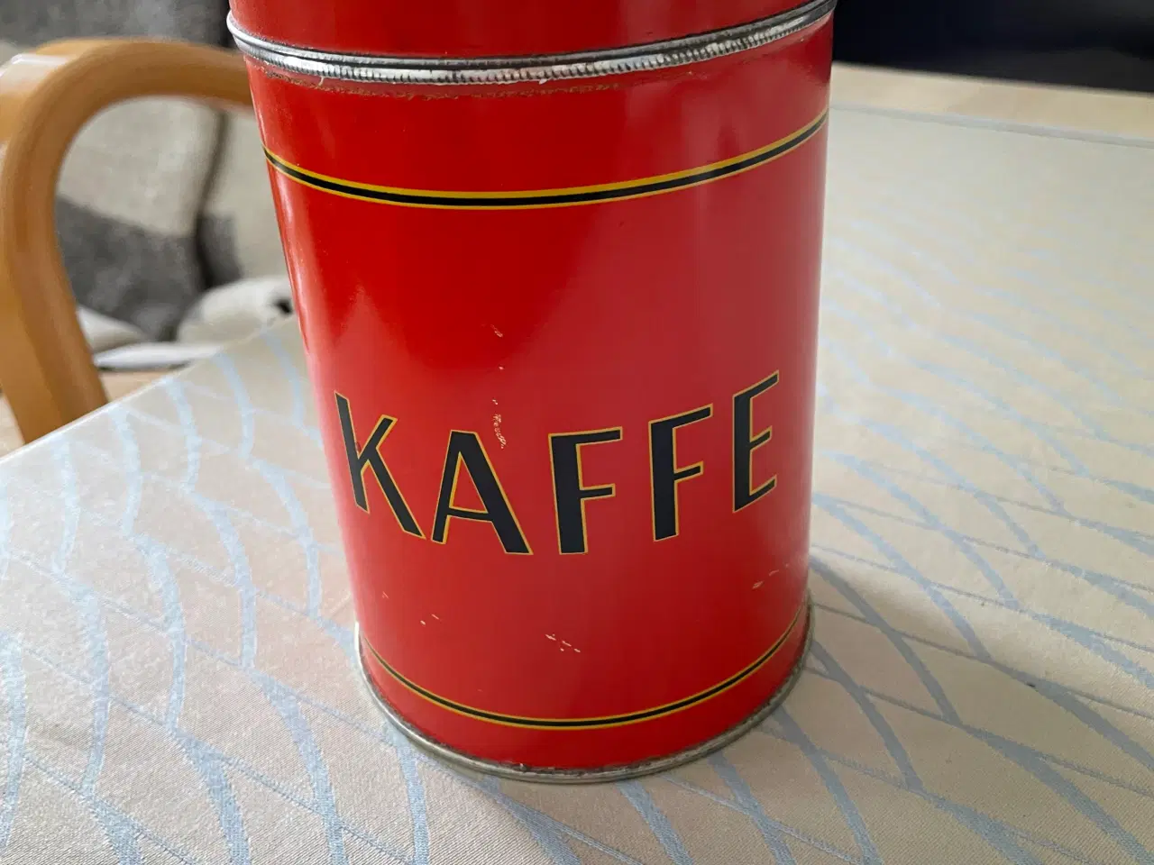 Billede 1 - Kaffehuset rød kaffedåse 