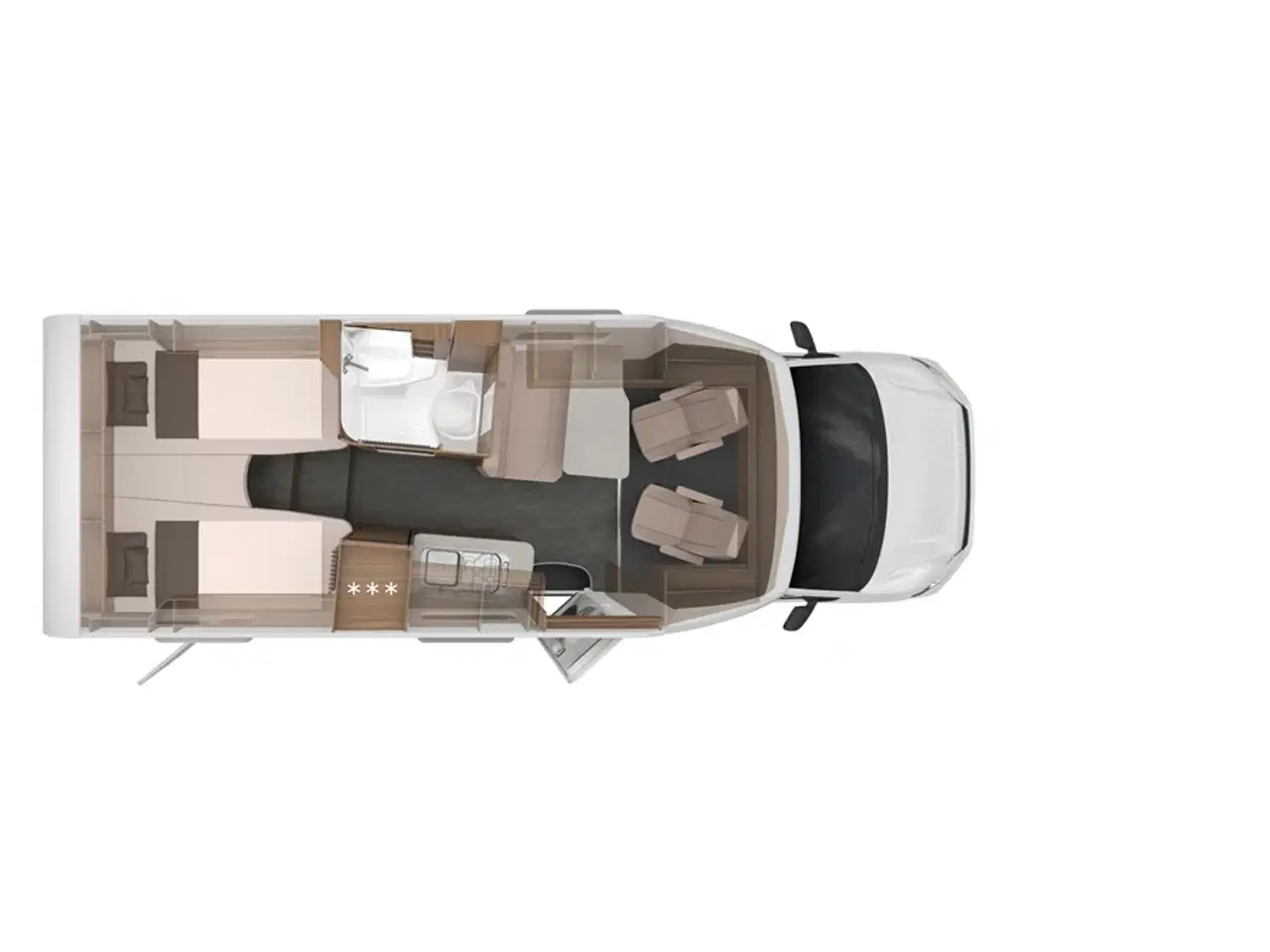 Billede 2 - 2026 - Knaus Van TI 640 MEG "Vansation"   Knaus Van TI 640 MEG Vansation model 2026 kan snart ses hos Camping-Specialisten