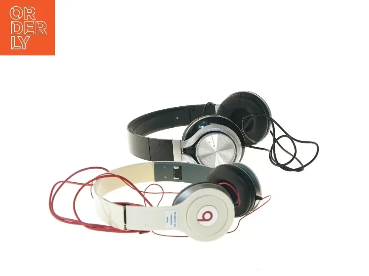 Billede 4 - To sæt hovedtelefoner med ledninger (str. Ø 16 og 19 cm)