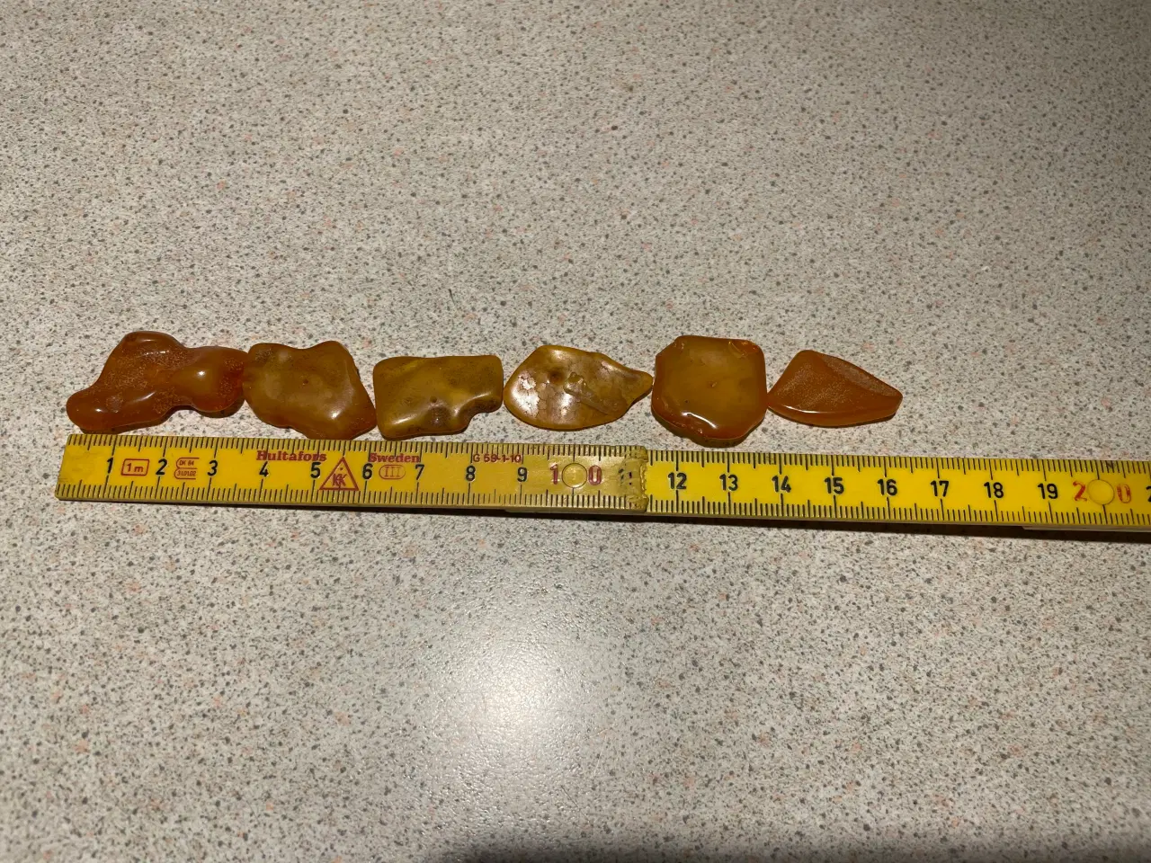 Billede 5 - Ravstykker fra Vestkysten til smykkefremstilling