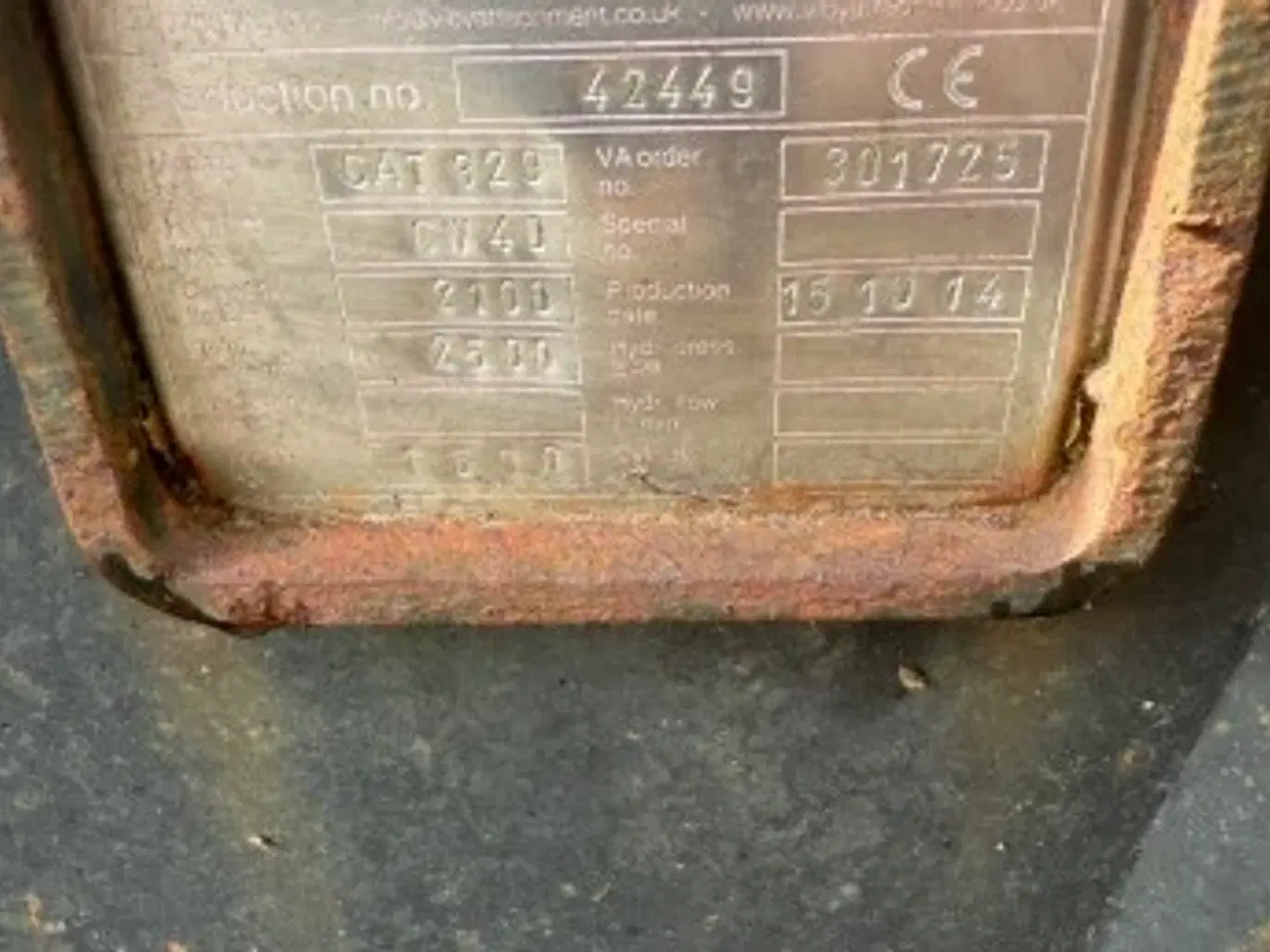 Billede 5 - 2500mm kibbar skovl
