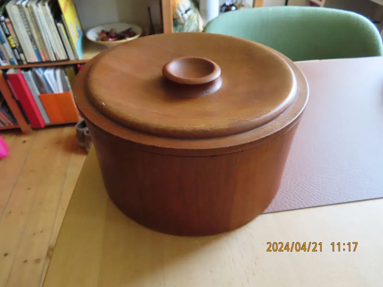Billede 3 - retro isspand i teak