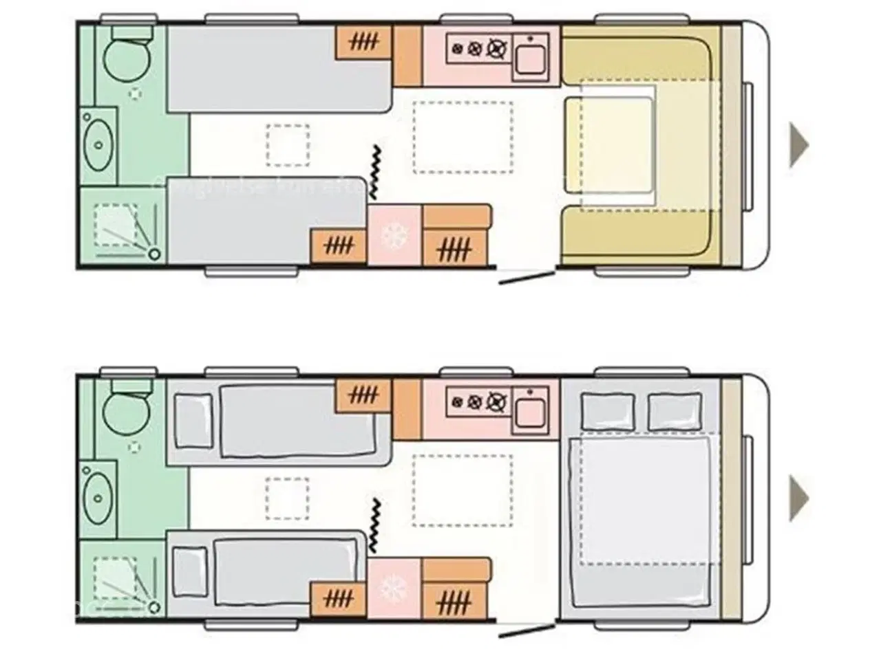Billede 7 - 2023 - Adria Alpina 613 UT Adria Alpina 613 UT (2023) – Helårsluksus med Commodore telt og tæpper