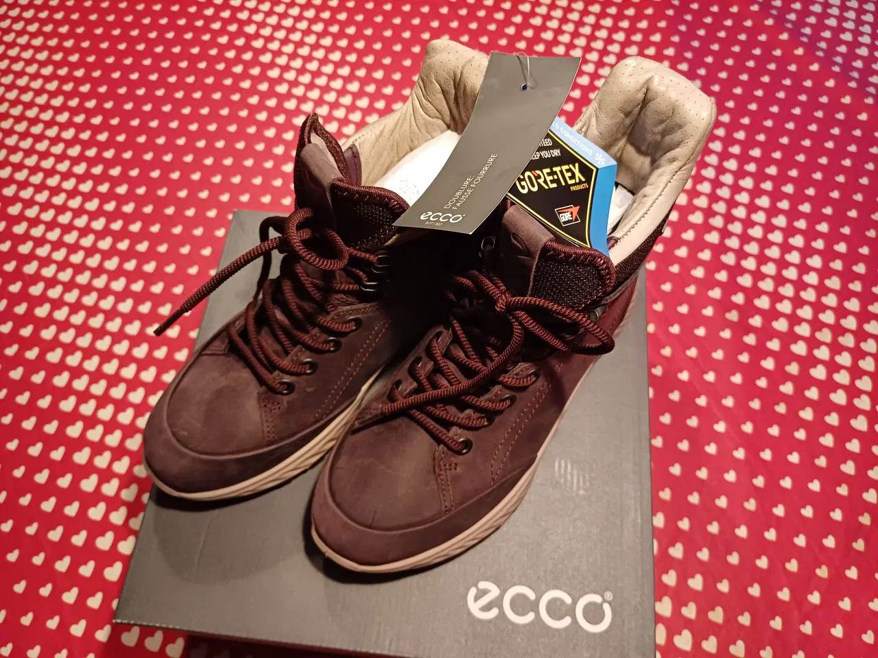 Billede 3 - Helt nye ECCO Gore-tex pige støvler i str 34