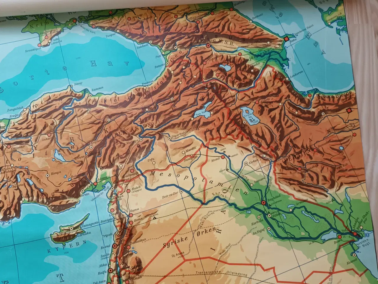 Billede 2 - Europakort.  År 1966