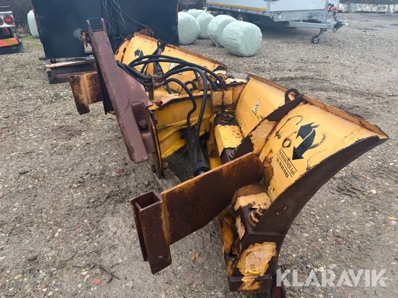 Billede 7 - Sneplov/V-plov Tellefsdal V-2500