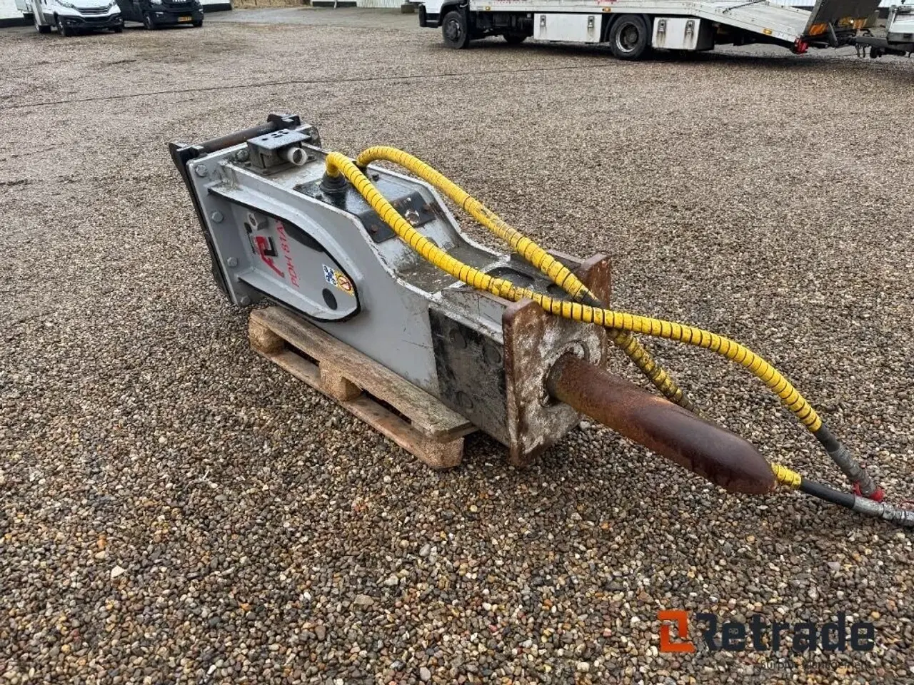 Billede 2 - - - - Pladdet betonhammer S70 skifte
