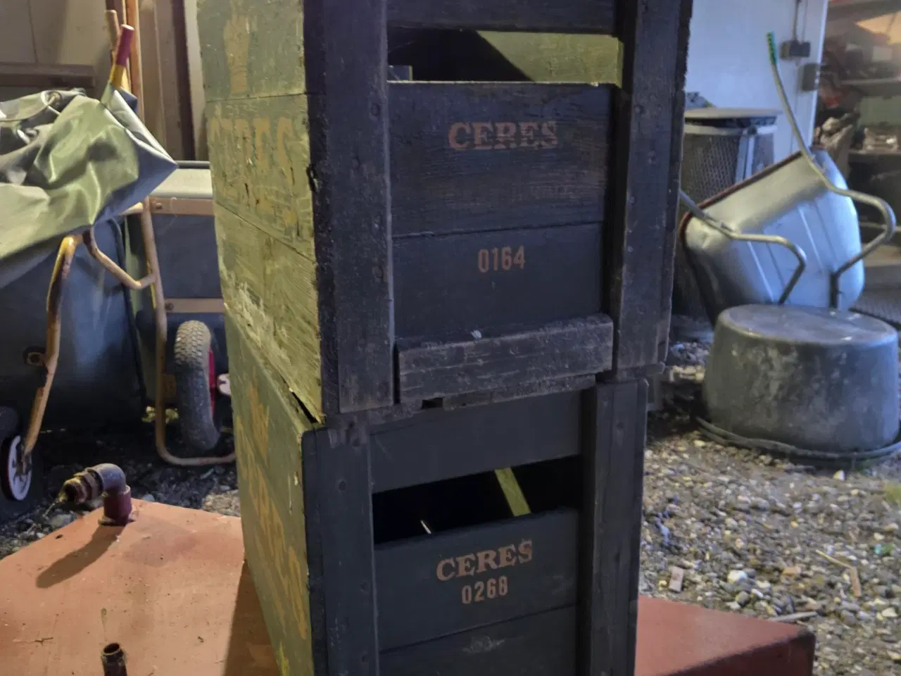 Billede 3 - Træ ølkasser