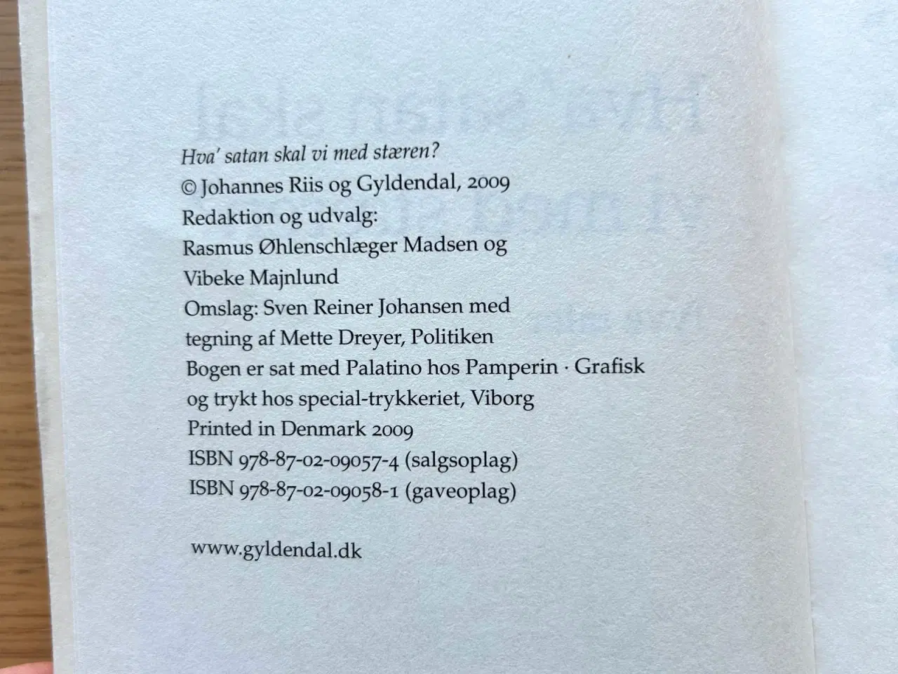 Billede 3 - "Hva' satan skal vi med stæren?" af Johannes Riis