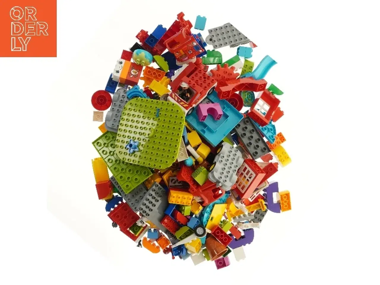 Billede 2 - Blandet LEGO klodser fra LEGO (str. 2x6 til 19x19 cm)