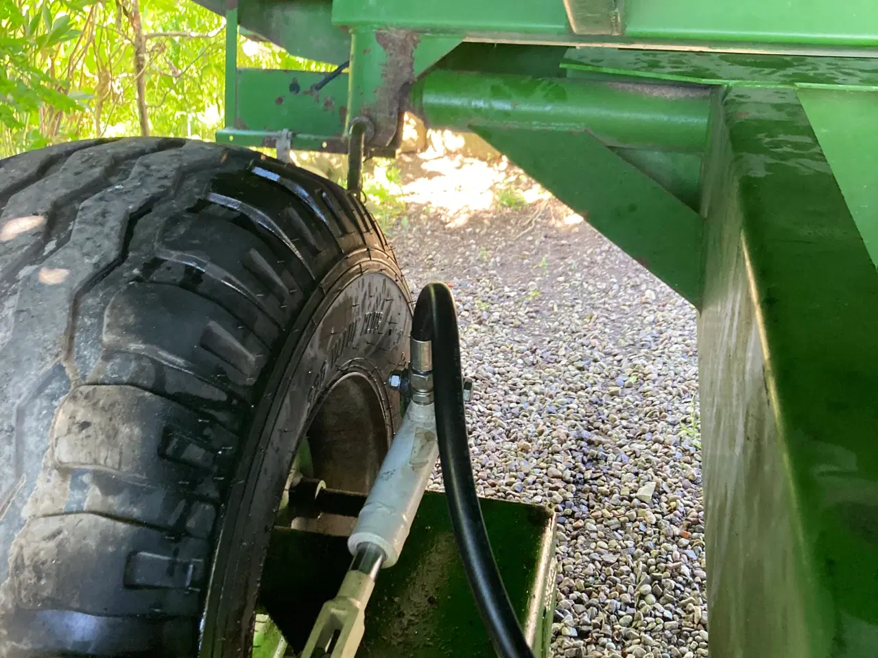 Billede 4 - 12 ton entreprenør vogn m bremse en aksel