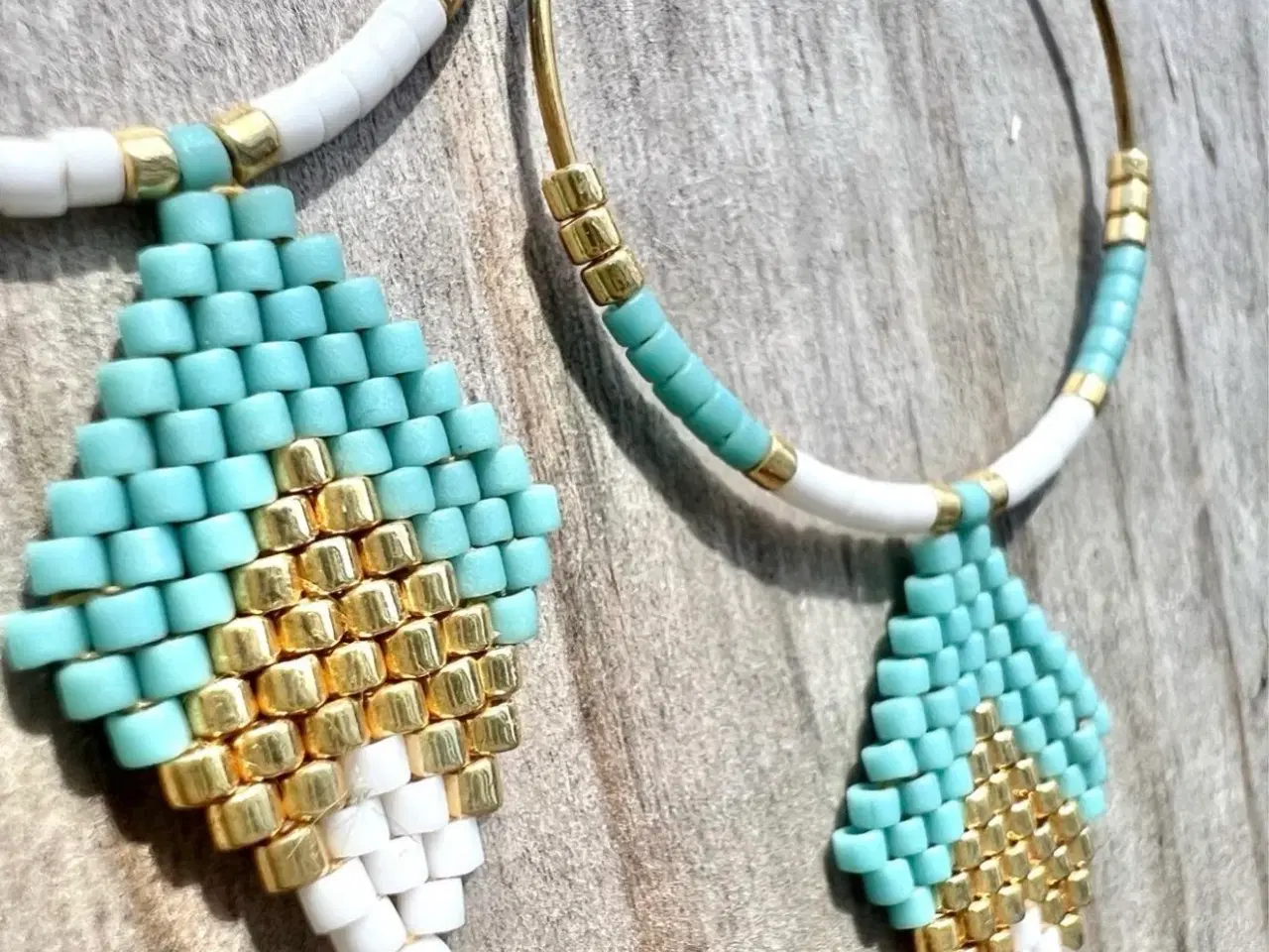 Billede 2 - Øreringe, håndlavede 