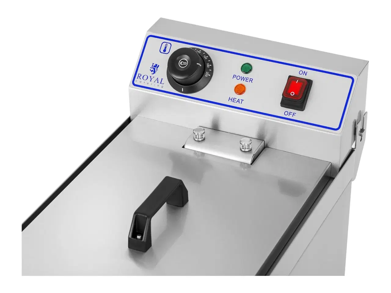 Billede 4 - Frituregryde 10 Liter – med Afløbshane – 3,2 kW