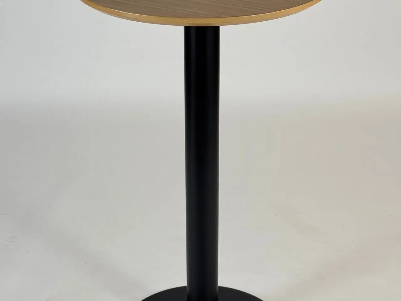 Billede 1 - Højbord – Eg/Sort Stel Ø60 cm