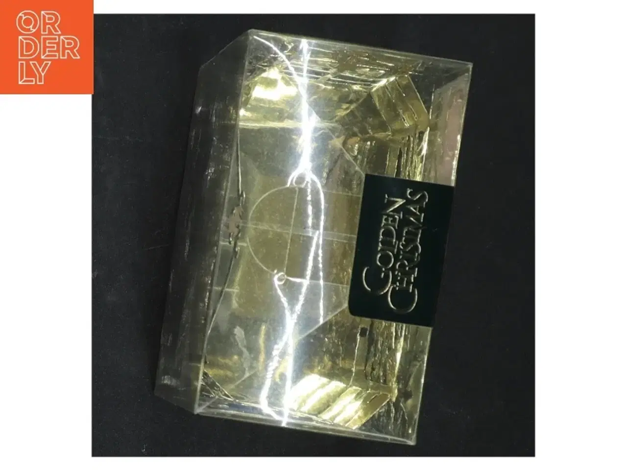 Billede 4 - Gennemsigtig julepynt med guldfarve