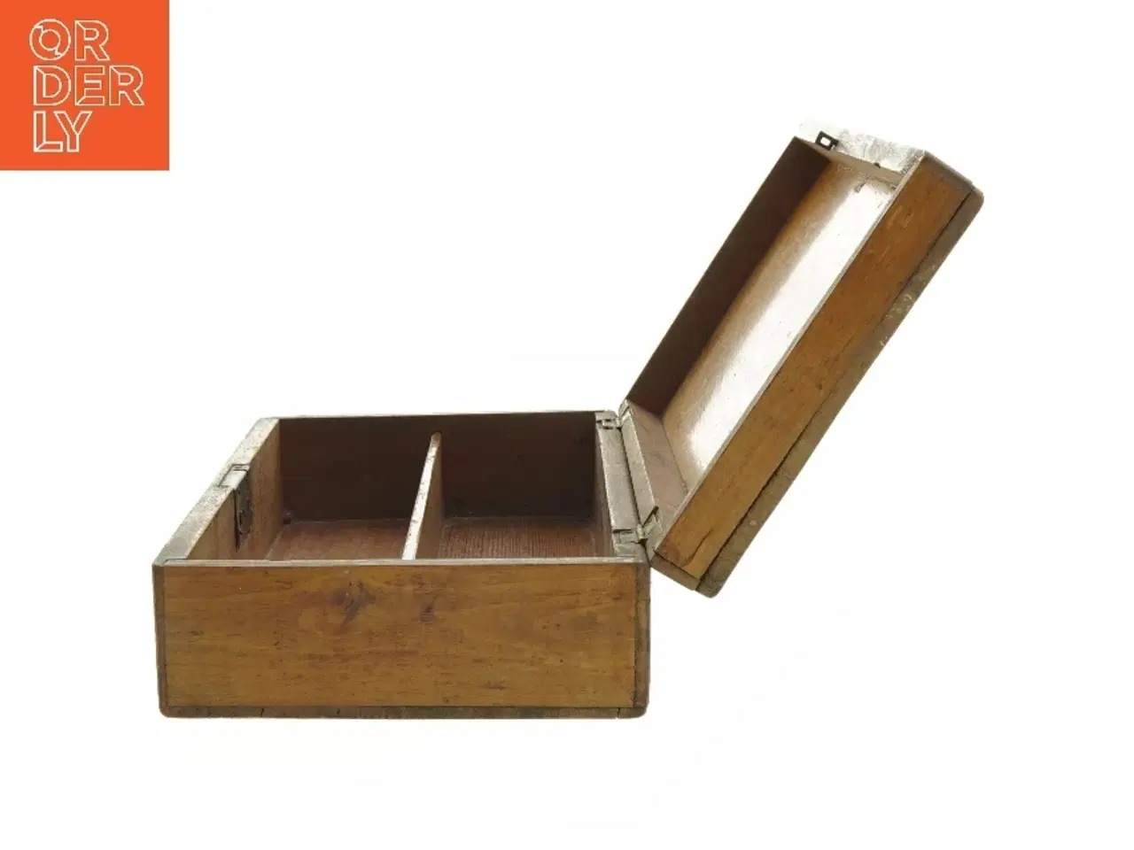 Billede 3 - Antik trækasse (str. 7x25x14 cm)