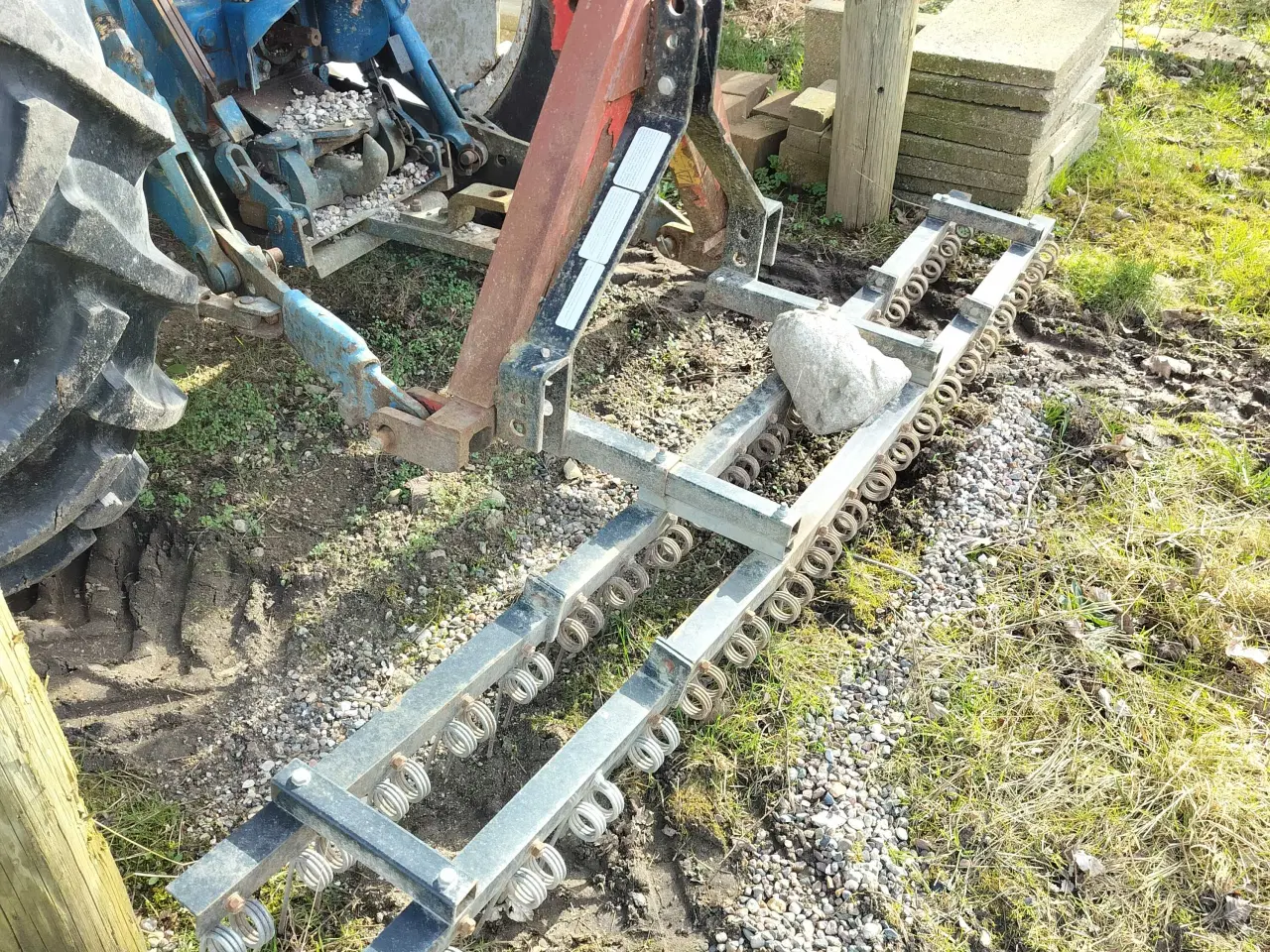 Billede 5 - Traktorrive med a ramme 