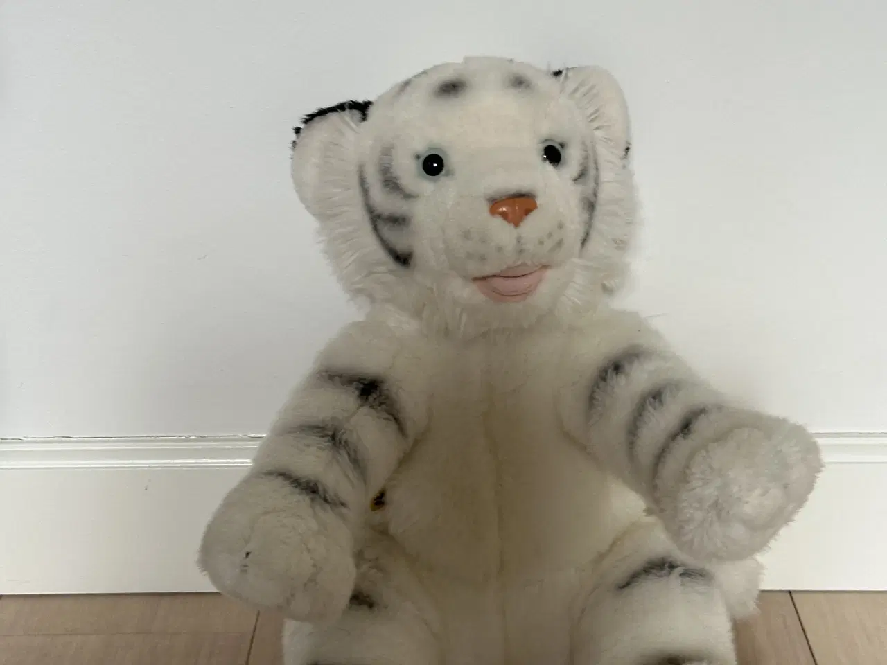 Billede 1 - 🐯 HVID TIGER BAMSE – SUPER BLØD 🐯
