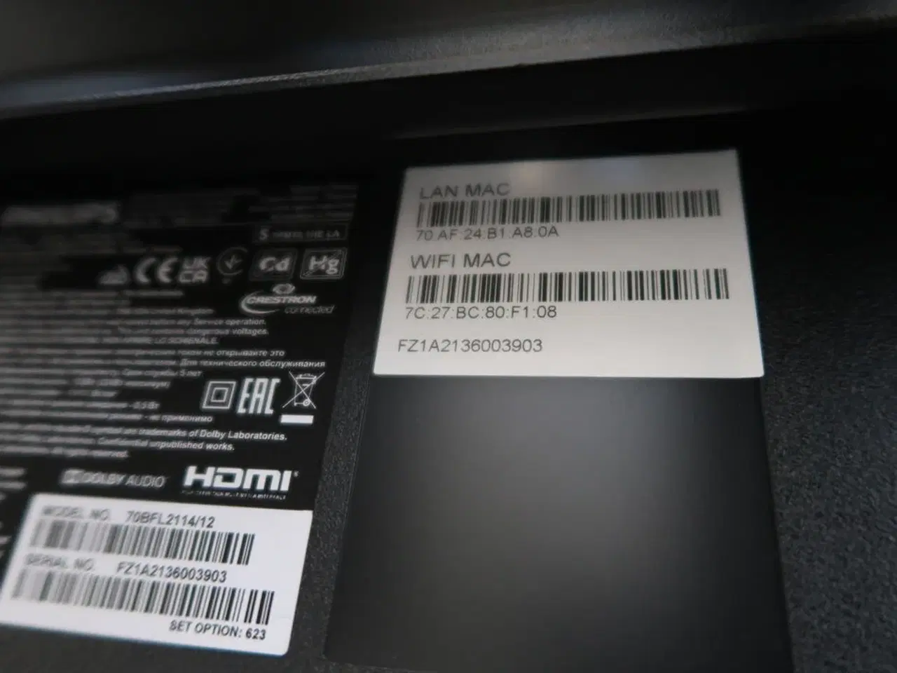 Billede 5 - Fjernsyn PHILIPS 70BFL2114/12 med soundbar YEALINK