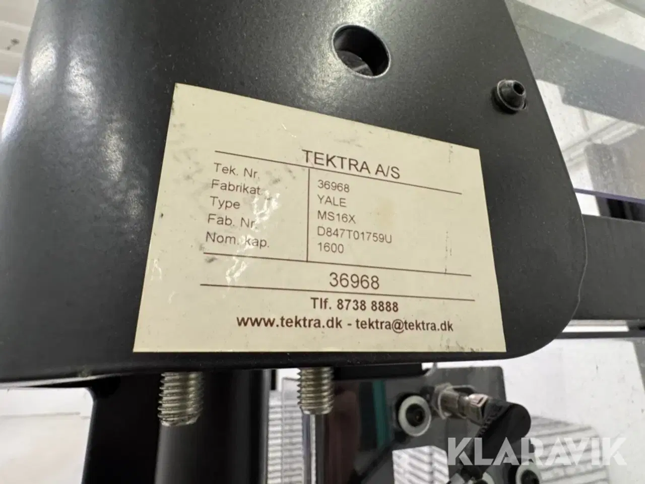 Billede 6 - El Stabler Yale MS 16X