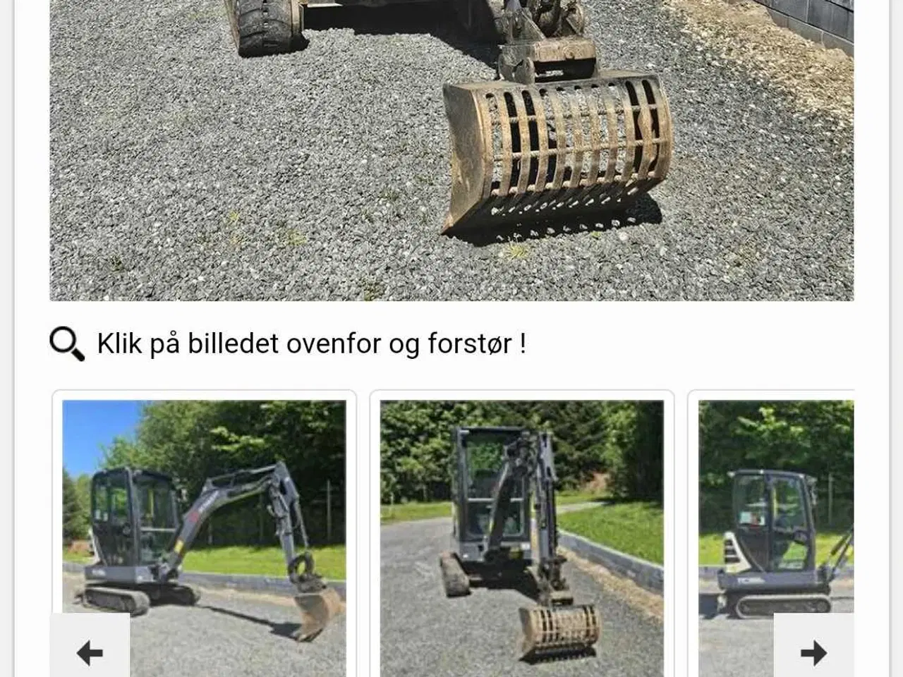 Billede 7 - Minigraver Terex tc22.2 har altid været opbevaret 