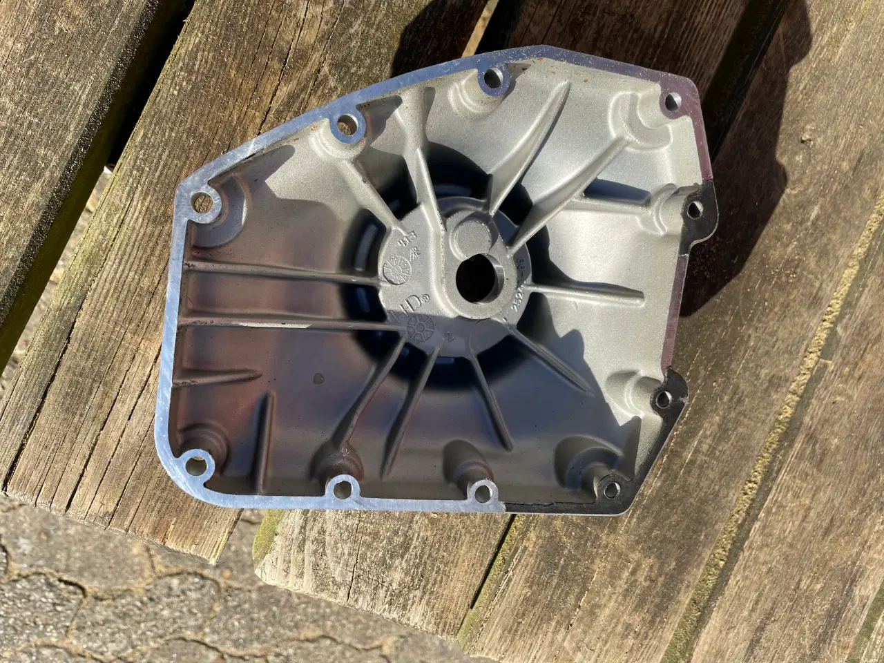 Billede 3 - harley twin cam motorskjold plain alu tryne