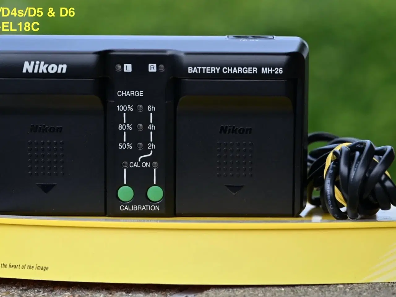 Billede 1 - MH-26 Oplader til EN-EL18 