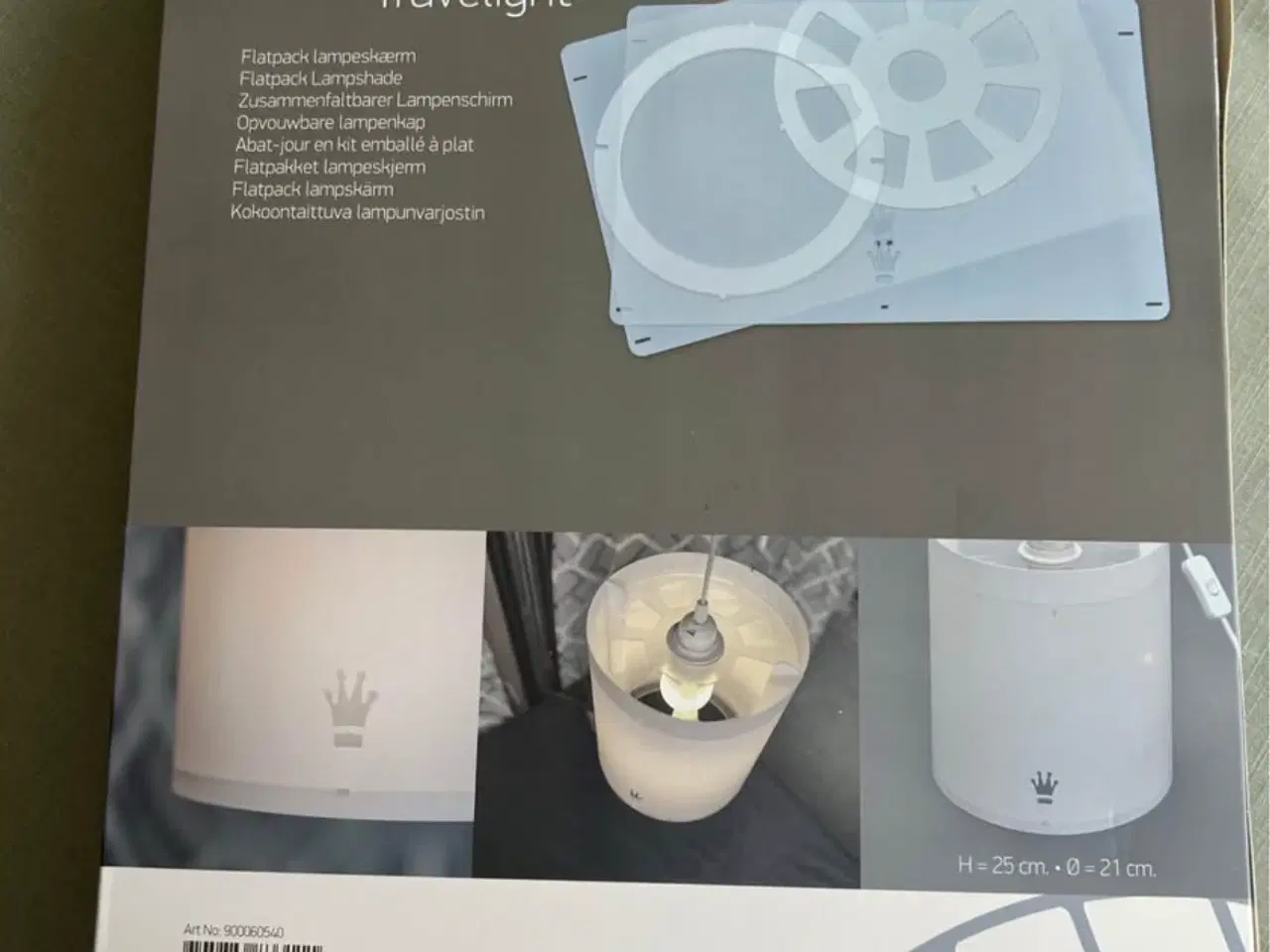 Billede 2 - Isabella lampe til fortelt