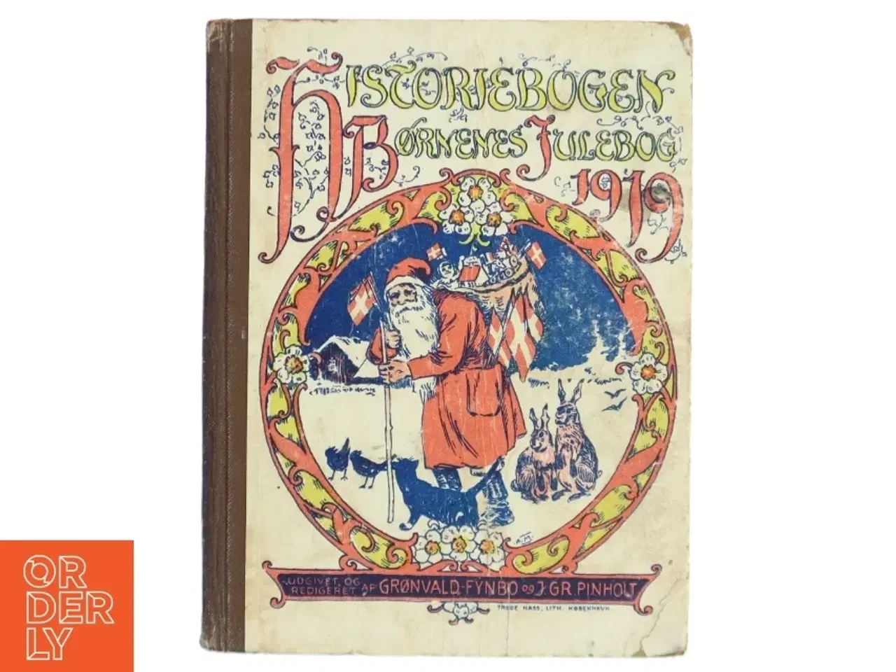 Billede 1 - Historiebogen Børnenes Julebog 1919