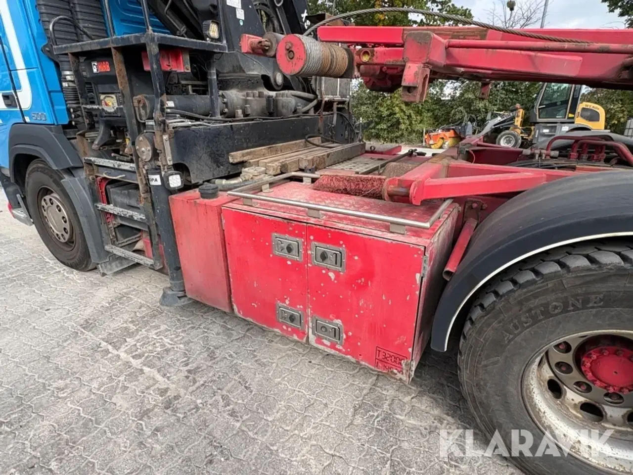 Billede 9 - Kranbil Volvo FM500 med wirehejs