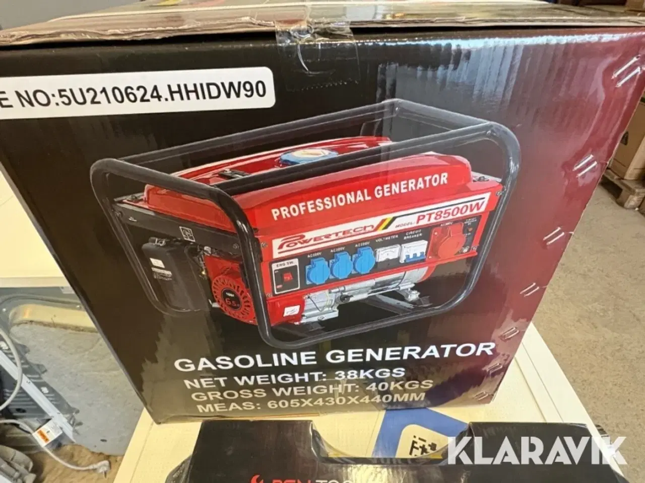 Billede 5 - Generator Powertech PT8500