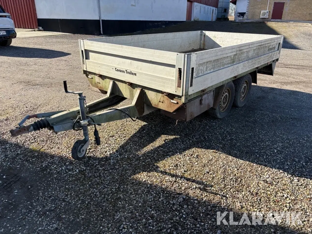 Billede 1 - Trailer Corona trailer 2 akslet