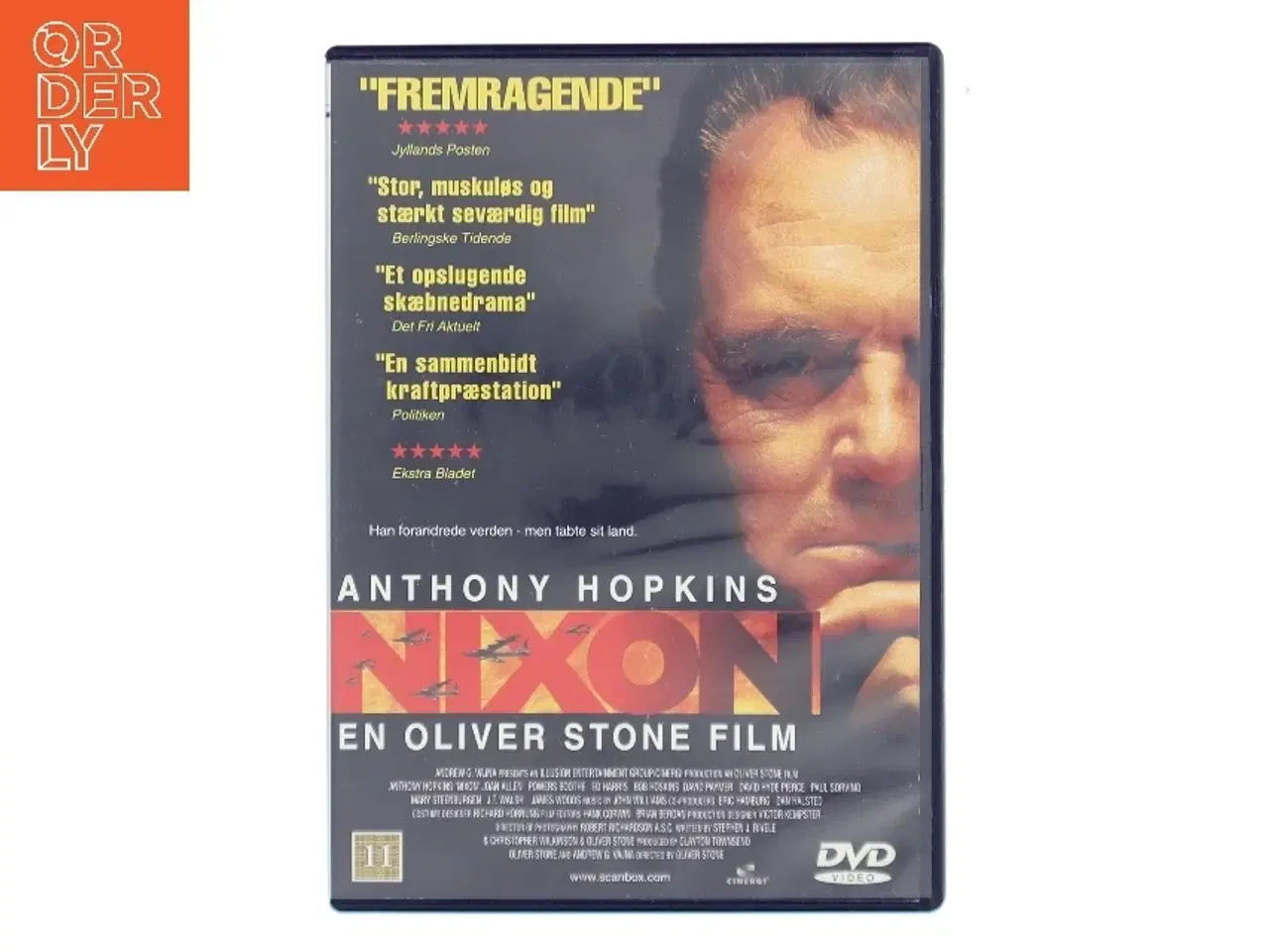 Billede 1 - Nixon med Anthony Hopkins (DVD)