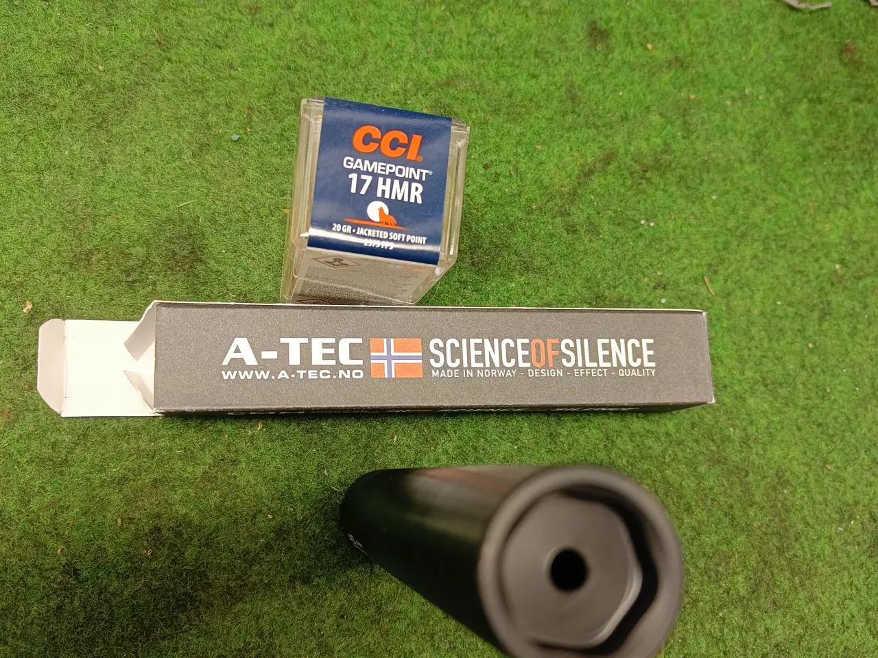 Billede 3 - A-tec Lyddæmper til 17 hmr*NY*