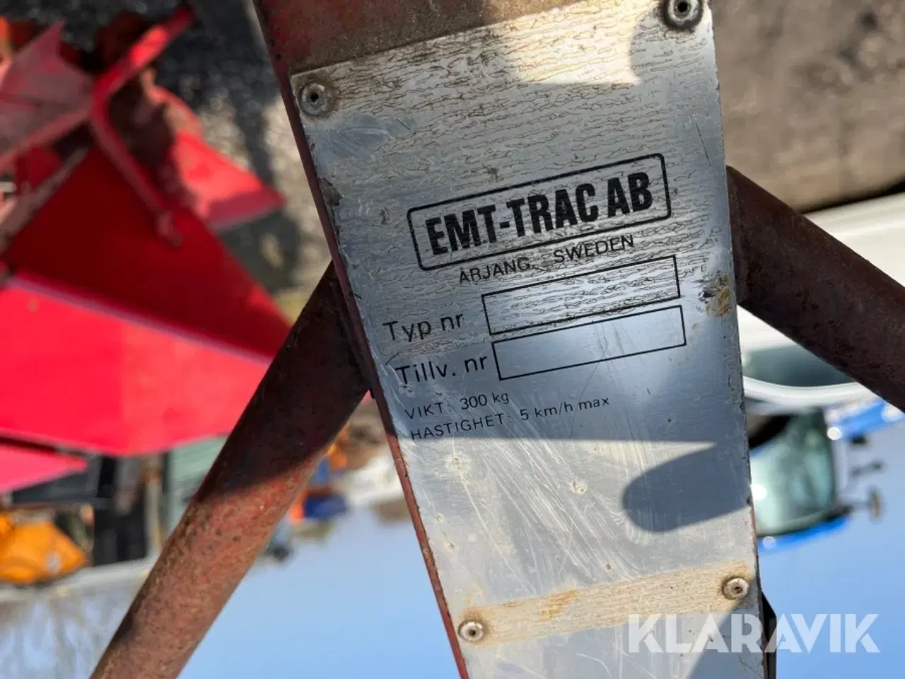 Billede 6 - Jernhest / motorbøre EMT-Trac AB