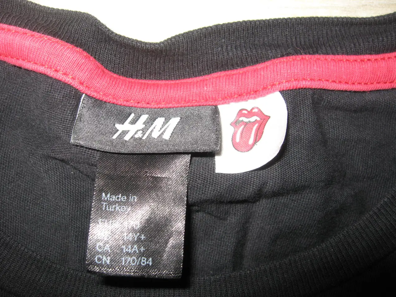 Billede 5 - H&M t-shirt str 170 Rolling Stones