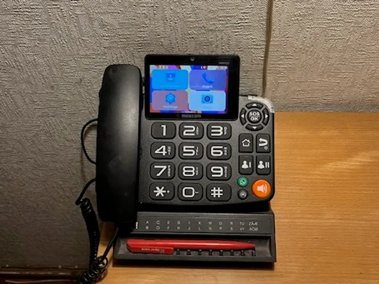 Billede 3 - Maxcom MM42D bordtelefon med simkort -4g