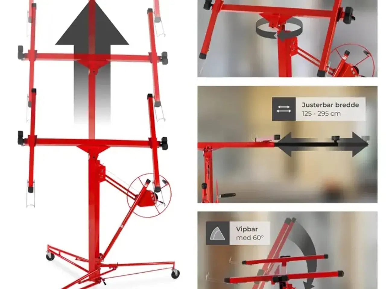 Billede 5 - Gipspladehejs / Pladehejs: