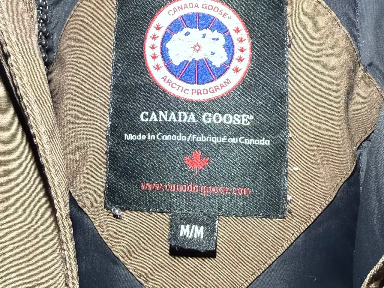 Billede 2 - Canada Goose Parka – Str. M – Brun – ægte model, g