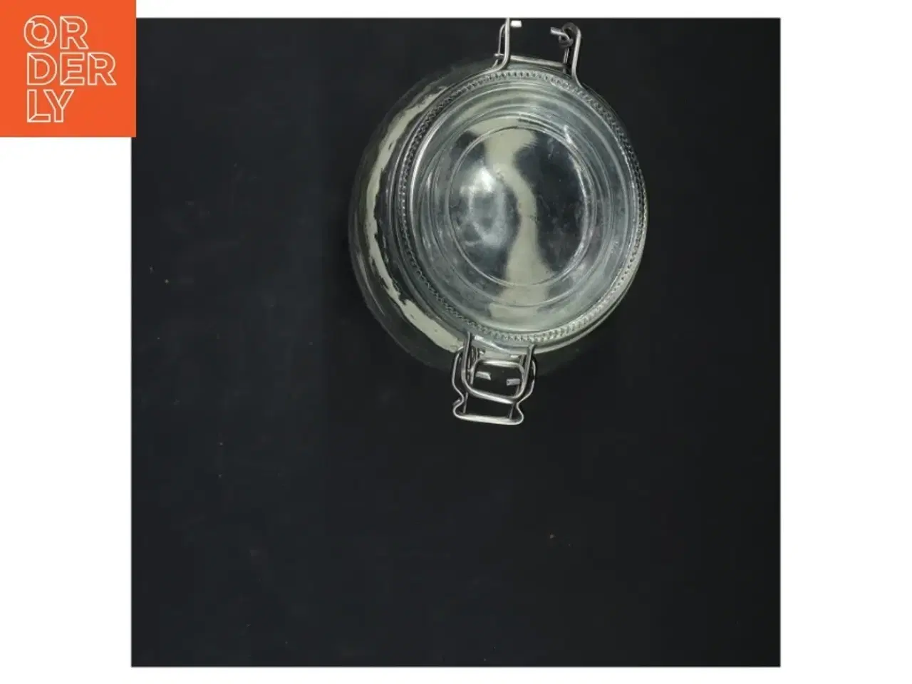 Billede 2 - Glasbeholder med låg (str. 21x12 cm)