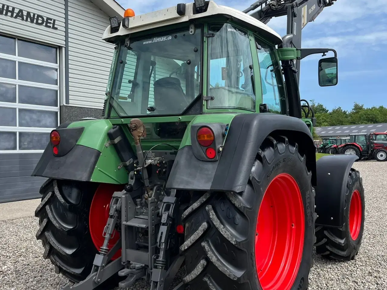 Billede 13 - Fendt 410 Vario med frontlæsser.