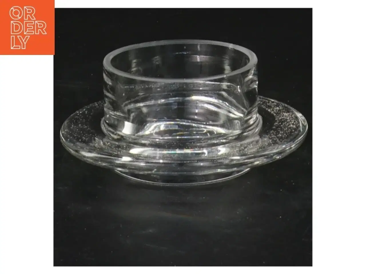 Billede 1 - Smørklokke i glas (str. Ø 10 cm)