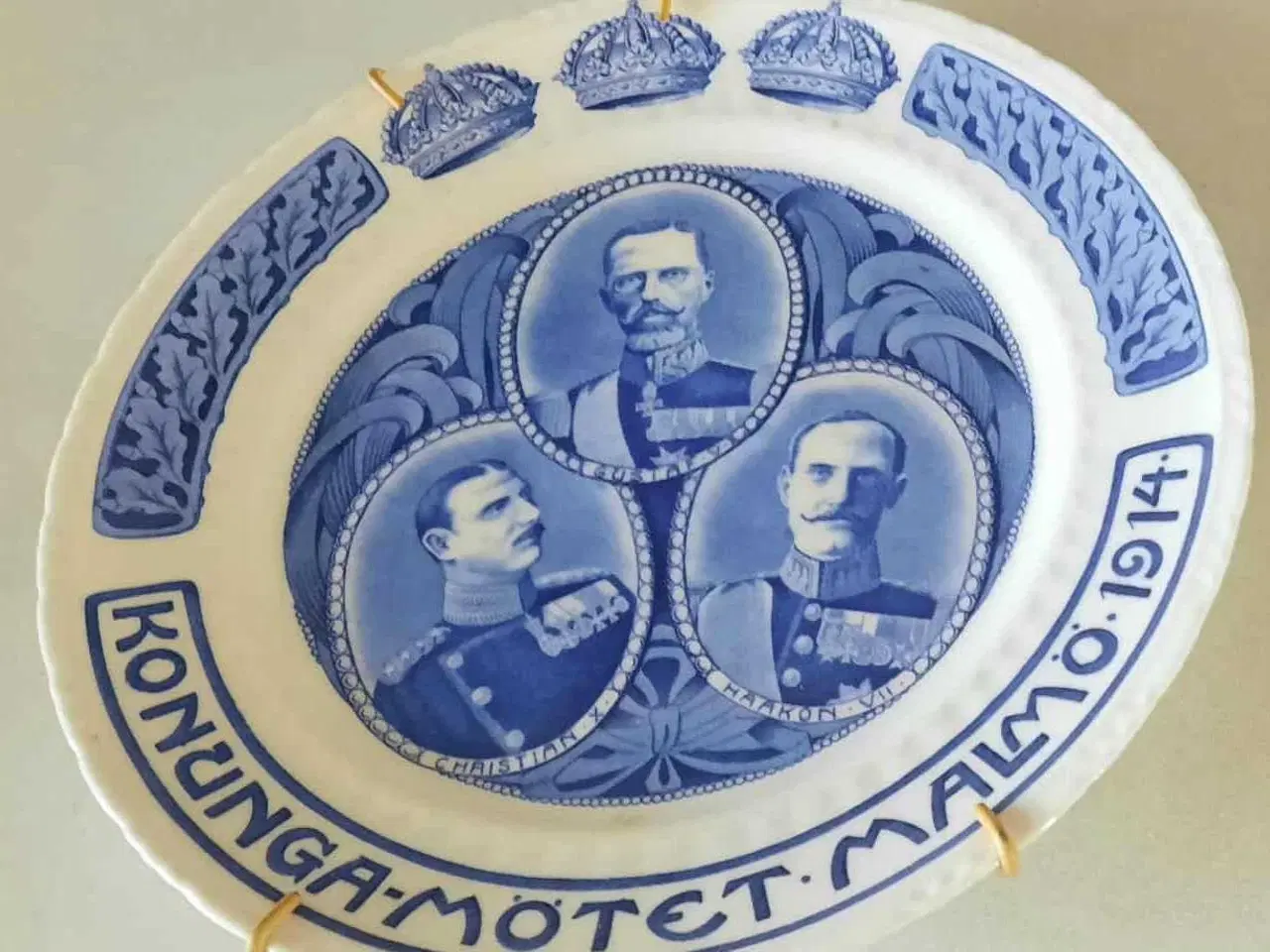 Billede 1 - Kongeplatte fra 1914