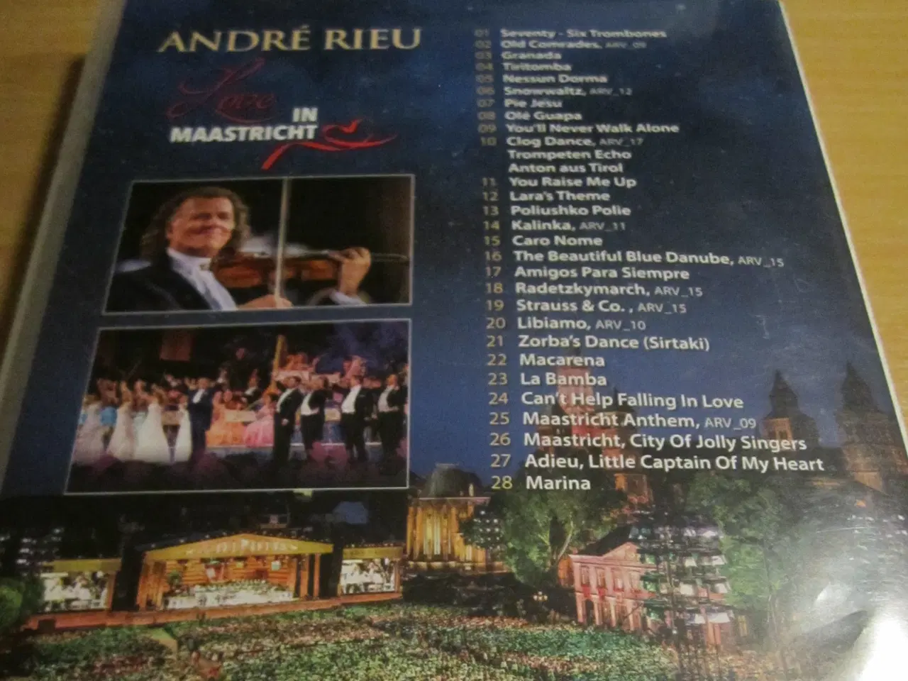 Billede 3 - ANDRE RIEU. Love in Maastricht. DVD.