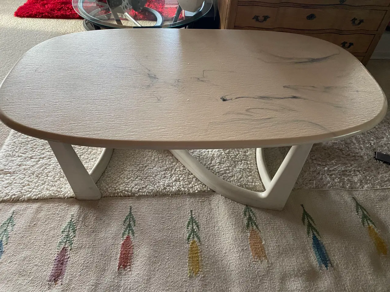 Billede 1 - Sofabord. Marmor