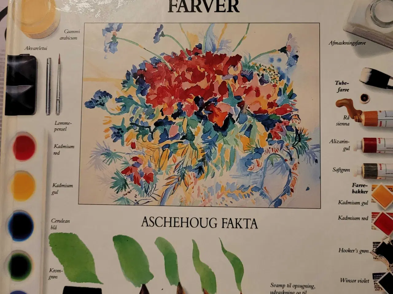 Billede 3 - Akvral og Tegning  4 stk. 