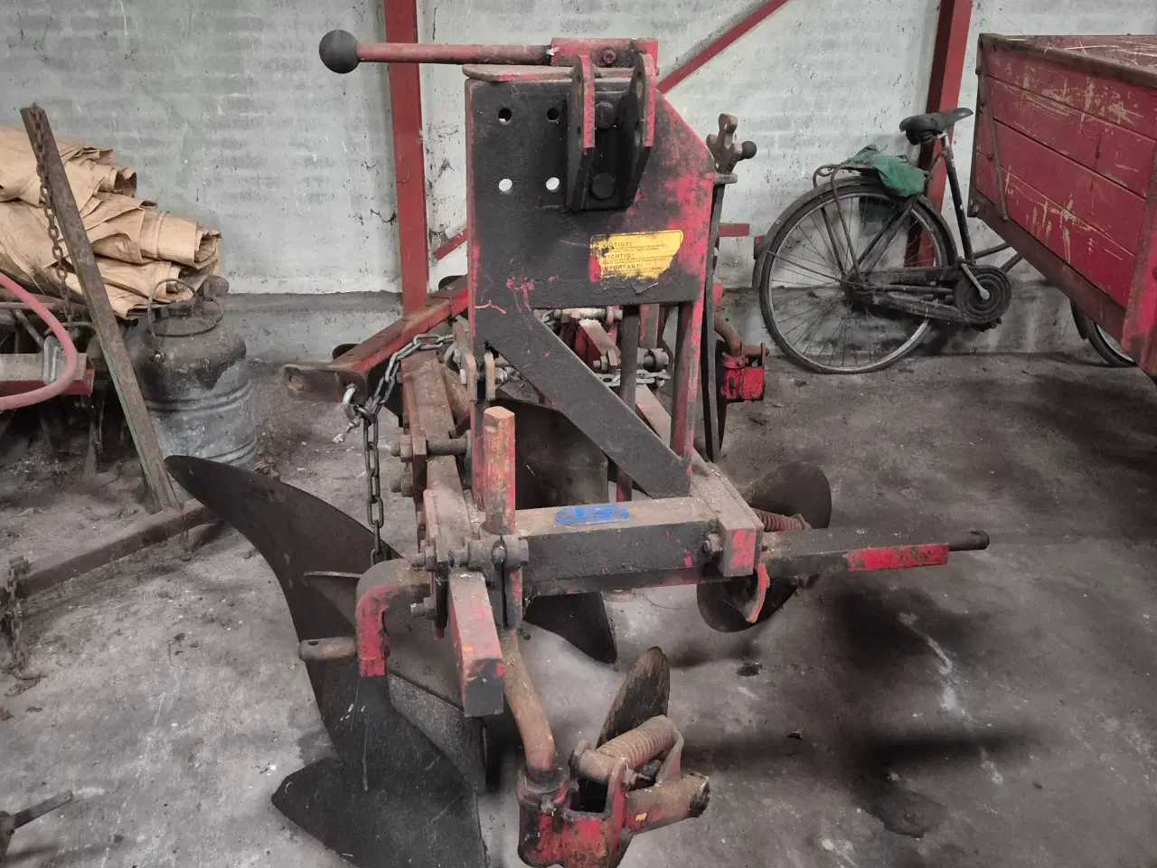 Billede 8 - 3 Furet skjold plov 