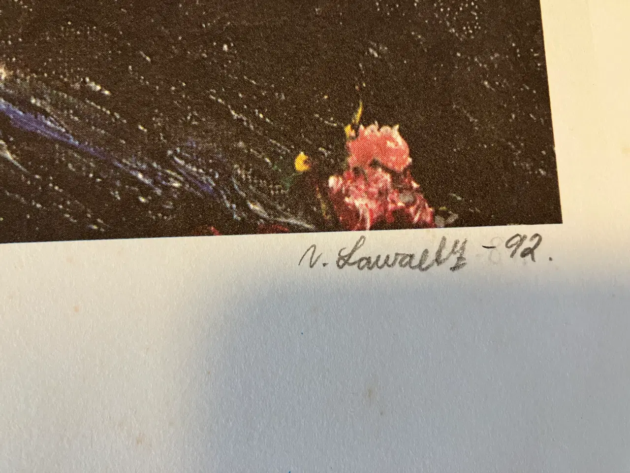 Billede 3 - Litografi Vibeke Lawaetz